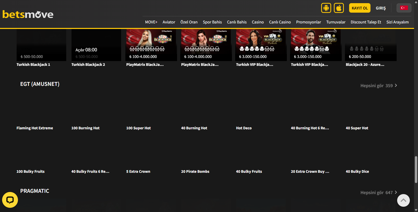 Betsmove Neden Tercih Edilmeli?