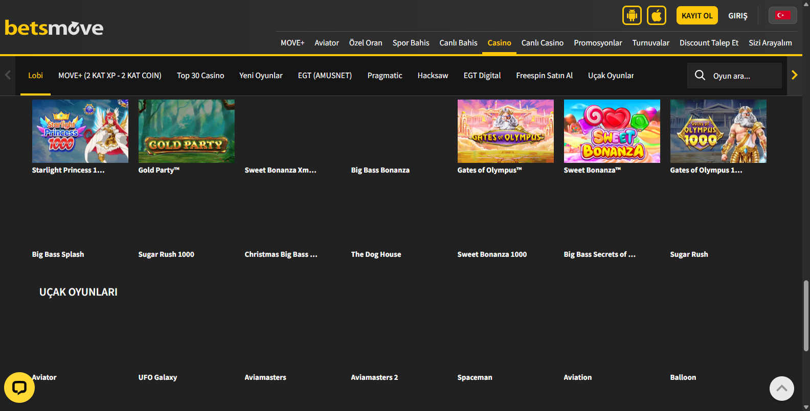 Betsmove Canlı Maçları İzle Bahis Yap