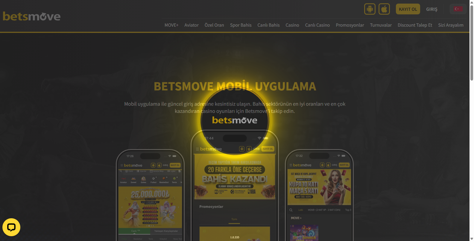 Betsmove Güncel Yeni Adresi