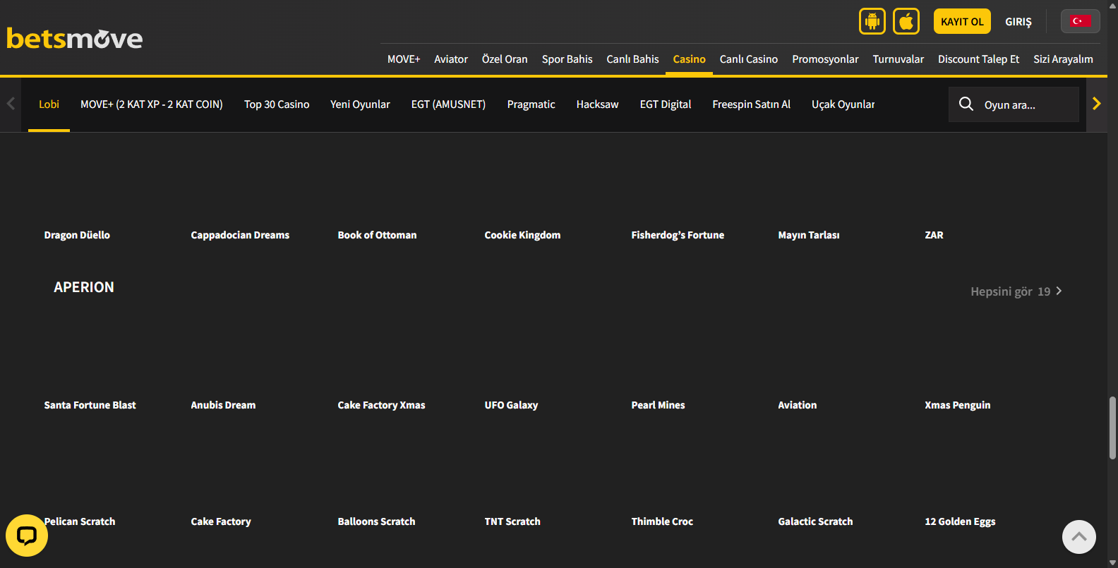 Betsmove