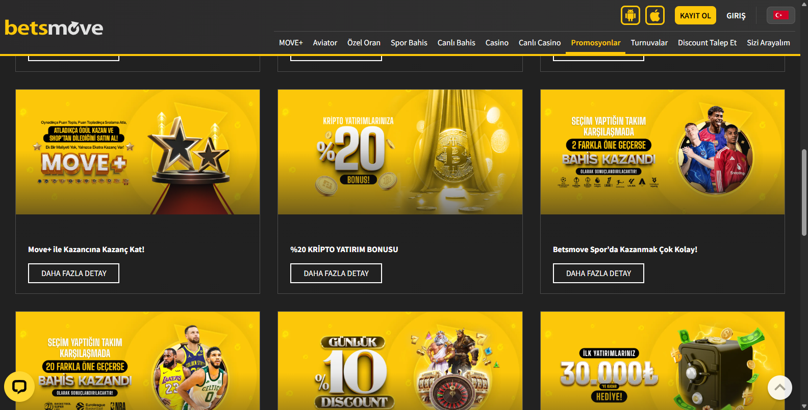 Betsmove Rulette Hile Var Mı?